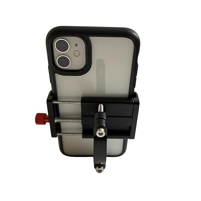YELLOWFIN Claw-Grip Mobile Phone Holder – Aluminum Alloy Mount for Bicycle, Cycle, Motorcycle & Bike